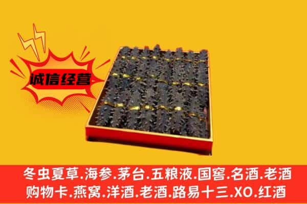 九寨沟县回收海参